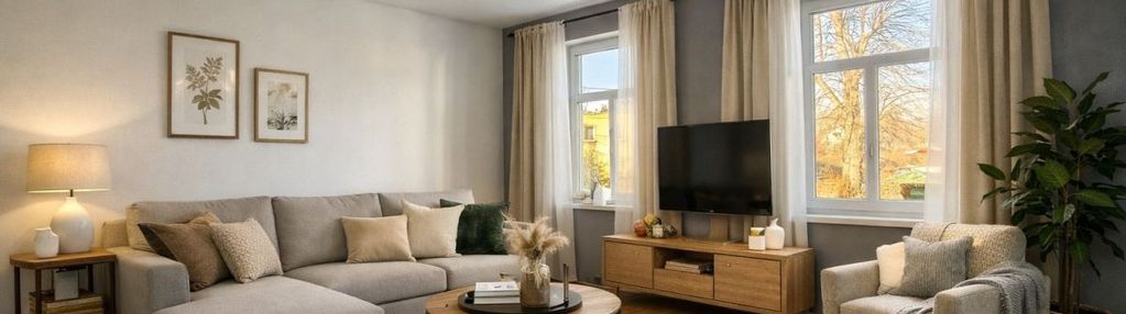 2 pokojowe z ogródkiem w krzeszowie