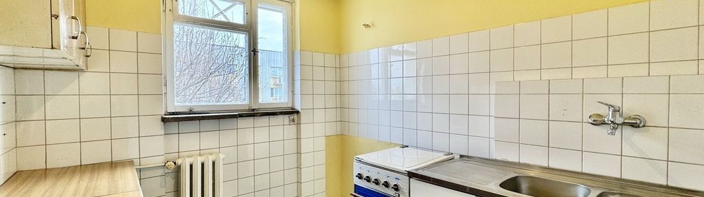 4 pokoje w świetnej lokalizacji do remontu
