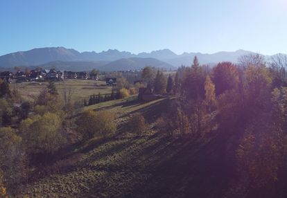 Działka z pozwoleniem na budowę, widok Tatry