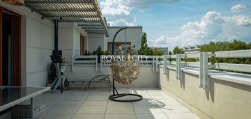 Penthouse na bruna przy polach mokotowskich.