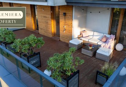 Premiera! gustownie urządzone 3-pokojowe z 44m2 tarasem! przy bagrach.