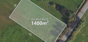 Działka 1400 m2 z warunkami zabudowy gm.włocławek