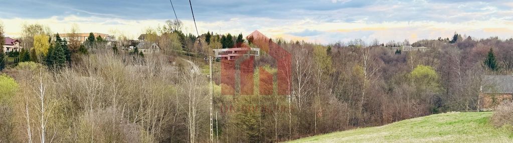 Działka 19 ar matysówka z panoramą na miasto