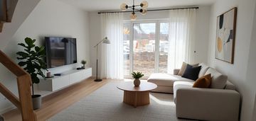 ? bezczynszowy szereg dla rodziny, garaż, ogród