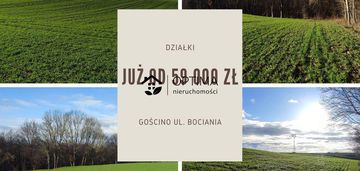 Bociania dz. nr 217/5, 1005m2, 59zł/m2