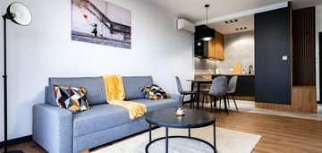 Klimatyzowany apartament z tarasem, park moniuszki