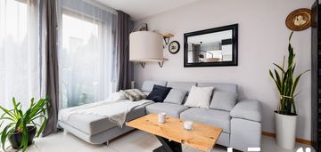 Z ogródkiem na kameralnym osiedlu