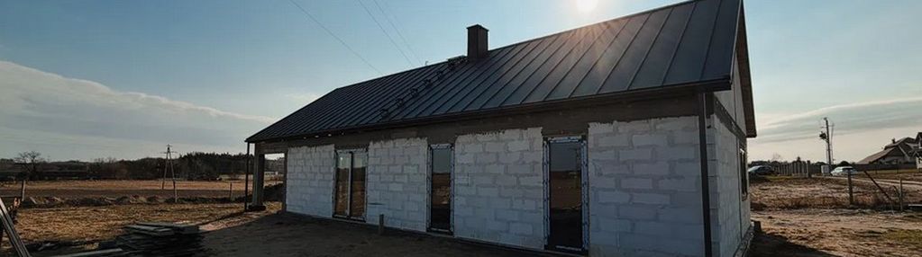 Nowoczesny dom parterowy ssz | kaszuby | 125 m²