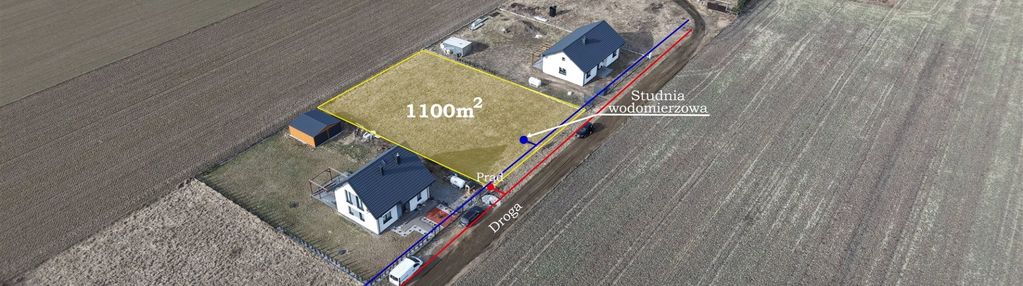 Działka budowlana 1100 m², arcelin gm.płońsk, mpzp