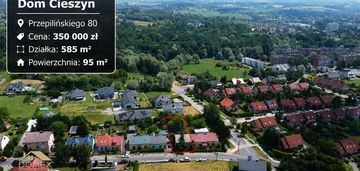 Dom do remontu | cieszyn | działka 585 m²