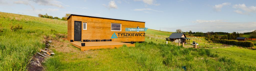 Działka z domkiem modułowym połęczyno