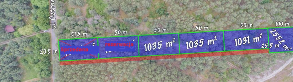 Działki budowlane przybynów gmina żarki