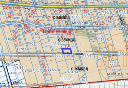 Ostatnia mała działka budowlana w dębie wielkim