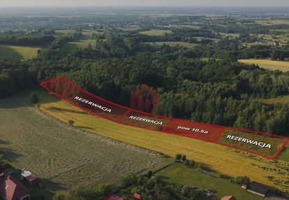 Ostatnia działka w ropczycach, ul. leśna! las!