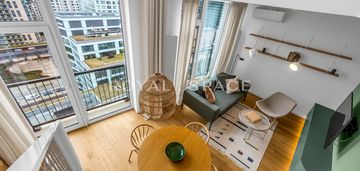 Penthouse z widokiem w browarach warszawskich!