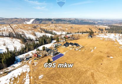 Działka budowlana zakopane widok, spokojna okolica