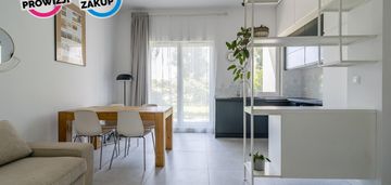 2 pokoje | 45,5 m² | ogródek 50 m² | wysokość 3,20