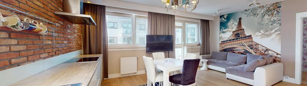 Wyjątkowe mieszkanie 57 m2 -3 pokoje rossiniego