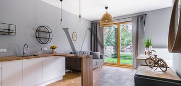 Przestrzenne studio 38m2, wilanów, ul. zdrowa
