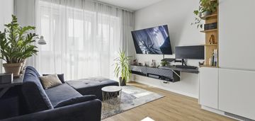 Nowoczesne 2-pok. z dużym balkonem i garażem