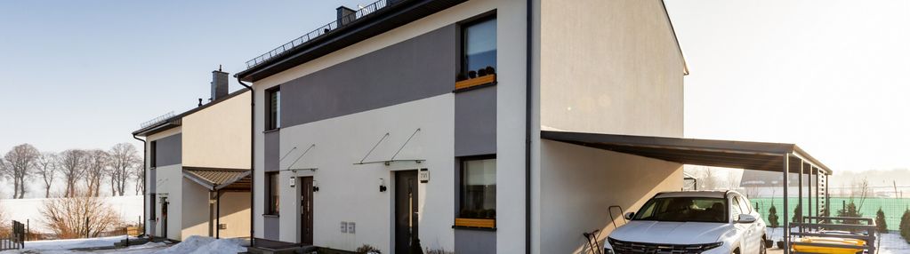 Dom w zabudowie bliźniaczej wysoki standard !