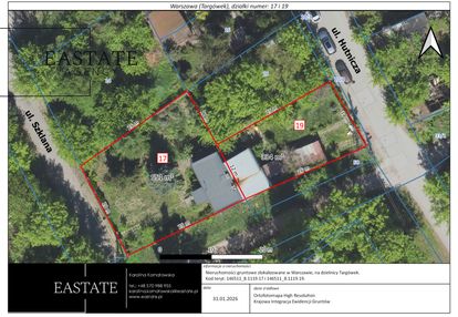 Działka inwestycyjna – warszawa targówek – 886 m²