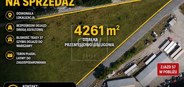 Działka budowlana 4261 m2 tarczyn - rembertów