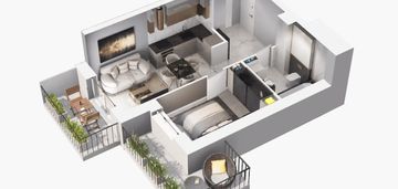 ✔️gotowe-nowe-promocja-0% prowizji-2 balkony-zach