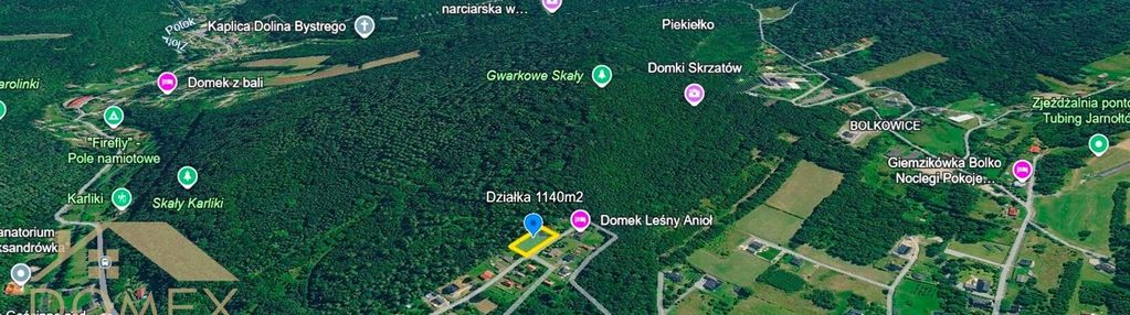 Widokowa działka w górach opawskich - jarnołtówek
