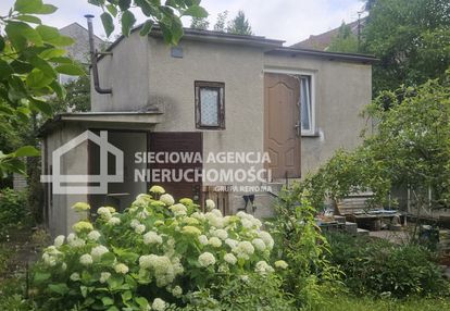 Działka rod w sopocie z murowanym domkiem