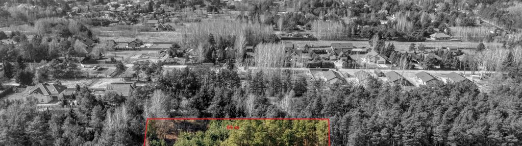 Rosanów - zalesiona działka budowlana 2500 m2