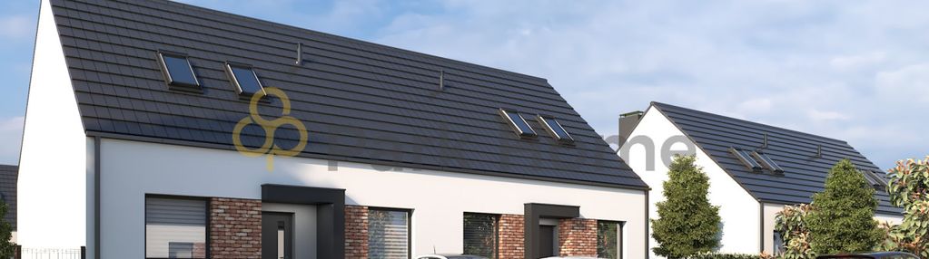 Nowoczesny dom bliźniak w nowym luboszu