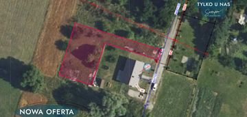 Działka z warunkami zabudowy w studzieńcu!