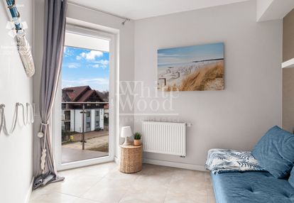 Dupoziomowy apartament z dwoma balkonami