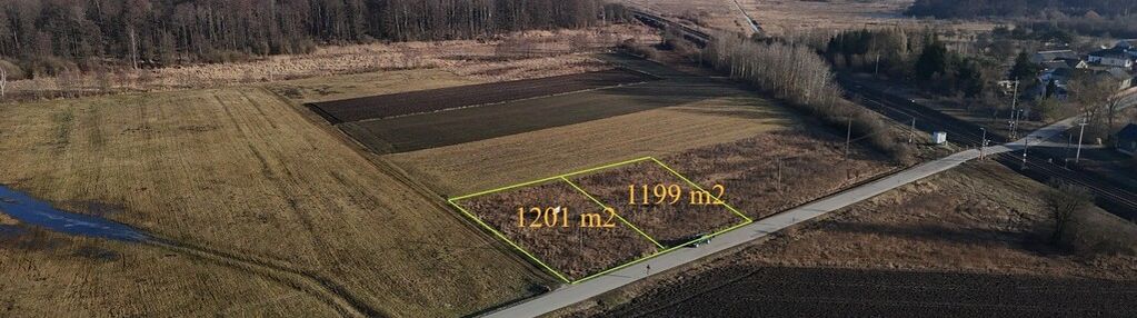 Działka inwestycyjna 2400 m2 dąbrówka zabłotnia