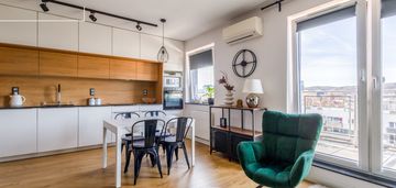 Kawalerka w wysokim standardzie z pięknym widokiem