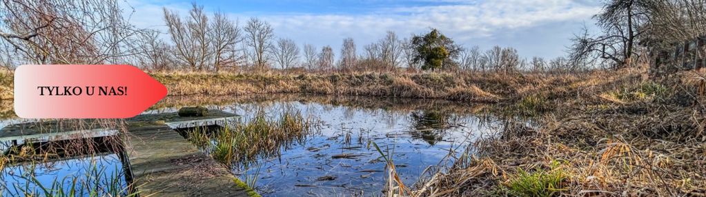 Tylko u nas! działka 1,5ha, staw, pomost, wz
