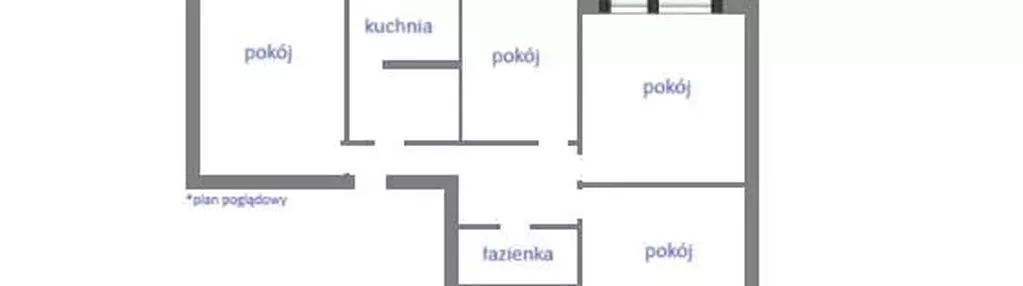 Mieszkanie na sprzedaż 4 pokoje 81m2