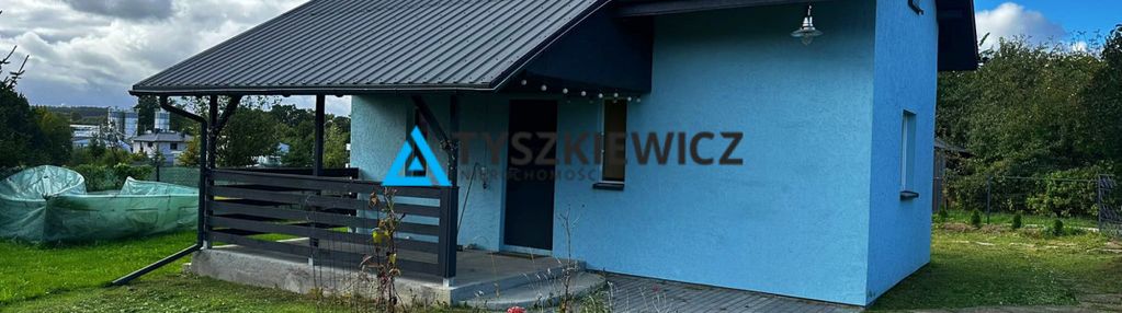 Działka rod z murowanym domkiem całorocznym