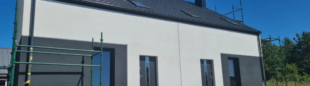 Nowoczesny dom z dużą działką w centralnej części