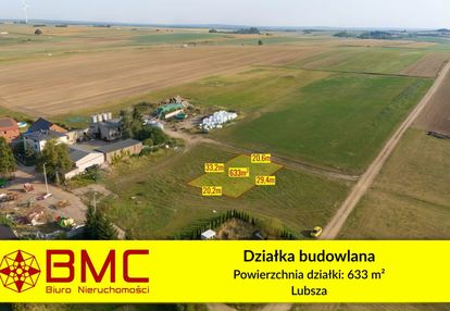 Działka budowlana lubsza 633m2