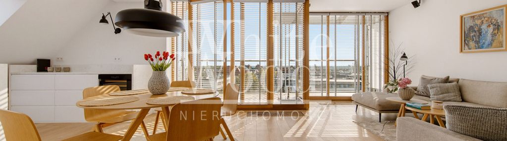 Apartament dwupoziomowy | 106,5 m² | widok na motławę | aura gdańsk
