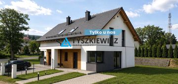 Nowy bliźniak w leśniewie. gotowy do zamieszkania.