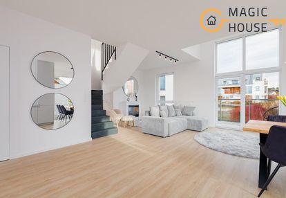 Dwupoziomowy apartament nad morzem