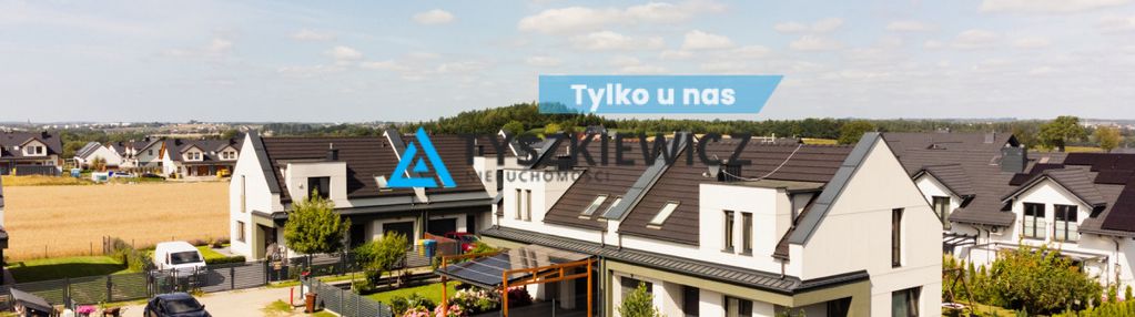 Wyjątkowy bliźniak z ogrodem i panoramą okolicy