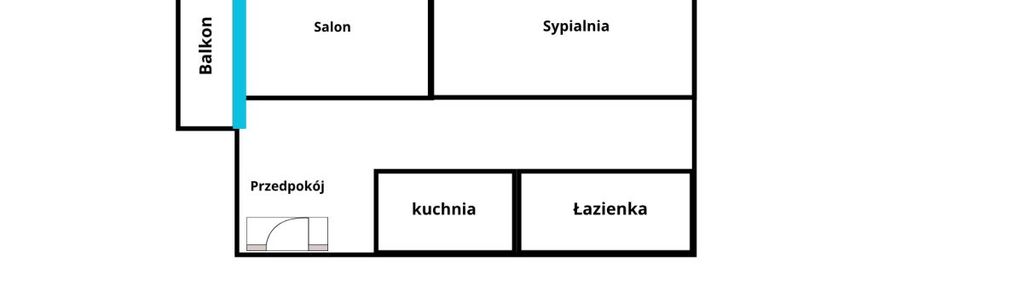 Piękne dwa pokoje w znakomitej lokalizacji