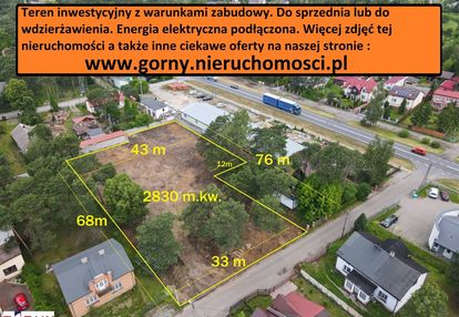 Działka inwestycyjna , sulejów warunki zabudowy
