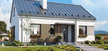 Nowoczesny dom w zielonej okolicy