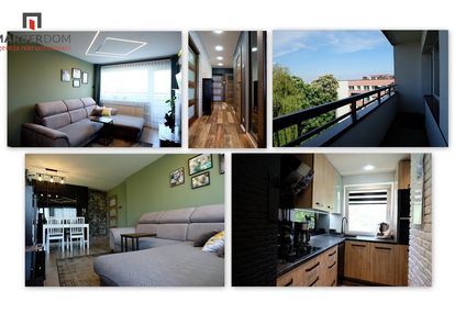 3 pokojowe mieszkanie 57m2 redena chorzów balkon