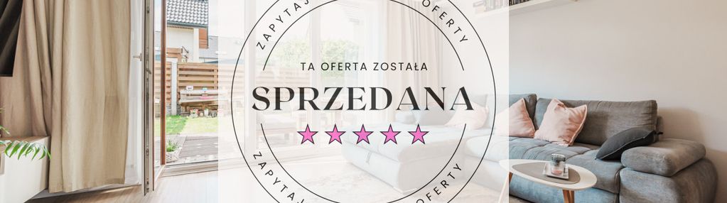 Skrajny szereg w baninie z garażem i ogrodem